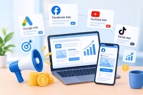 Paid Media: Nhóm kênh Digital Marketing có trả phí