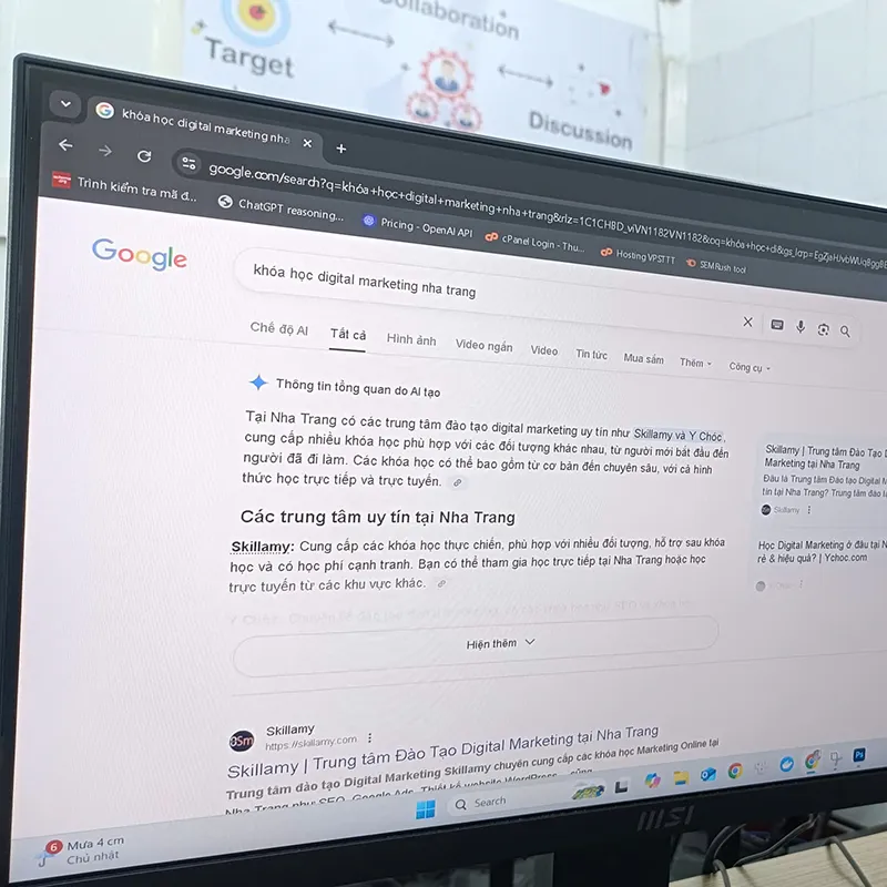 Dịch vụ SEO của Skillamy giúp website lên top Google dễ dàng