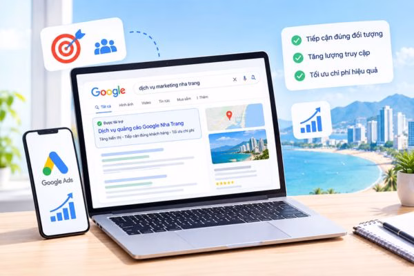 Dịch vụ quảng cáo Google Nha Trang: Giải pháp Marketing nhanh chóng và tối ưu để tiếp cận khách hàng có nhu cầu