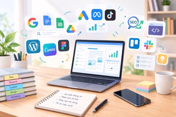 Nắm bắt nhiều phương pháp và công cụ khác nhau để hỗ trợ công việc​
