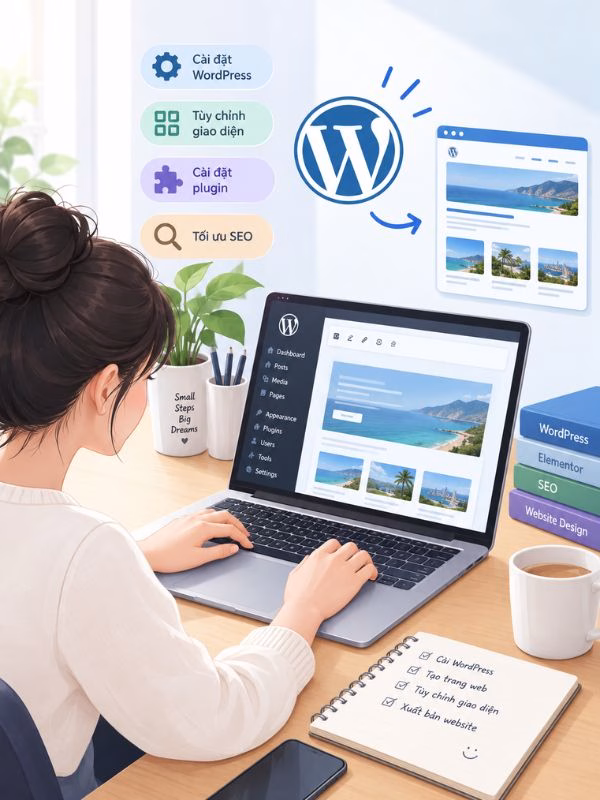 Khóa học thiết kế website WordPress cho người mới