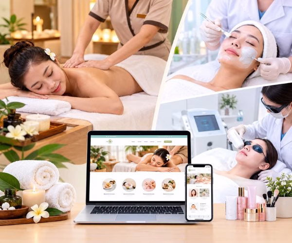 Các tiệm Spa, massage, thẩm mỹ viện và các cơ sở làm đẹp