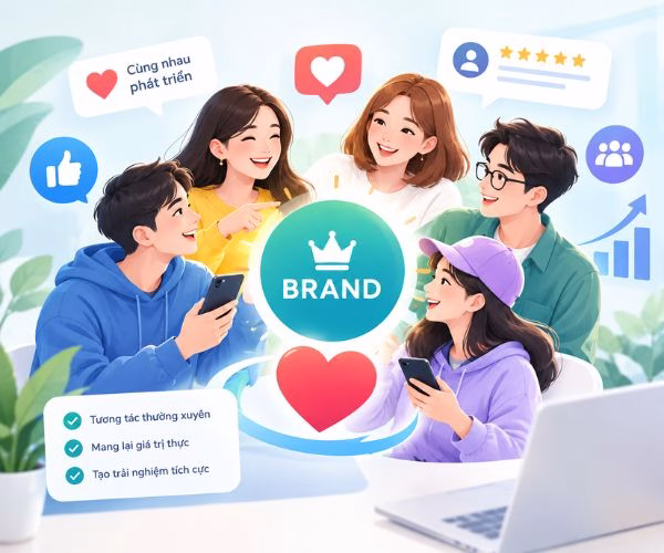 Xây dựng cộng đồng trung thành với thương hiệu