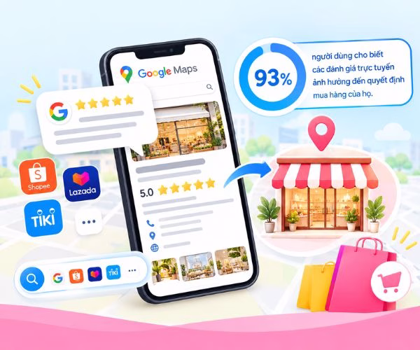 Thúc đẩy doanh số bán hàng offline và online