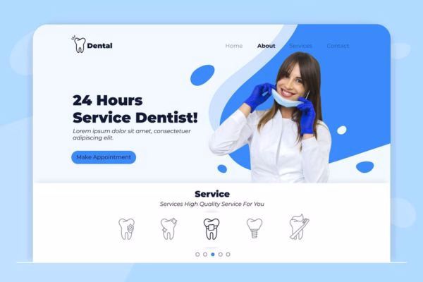 Một số mẫu website dành cho phòng khám nha khoa đẹp, hiện đại và dễ sử dụng