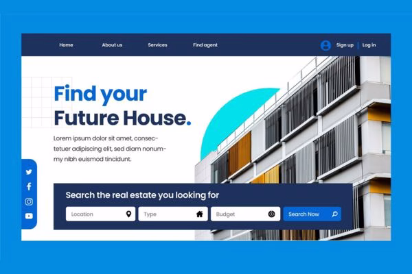 Các mẫu website bất động sản đẹp, hiện đại và dễ sử dụng